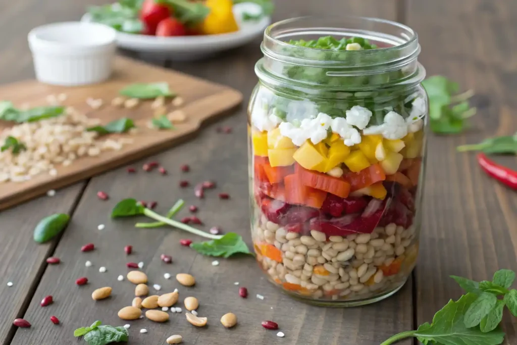 anti-inflammatory farro salad
