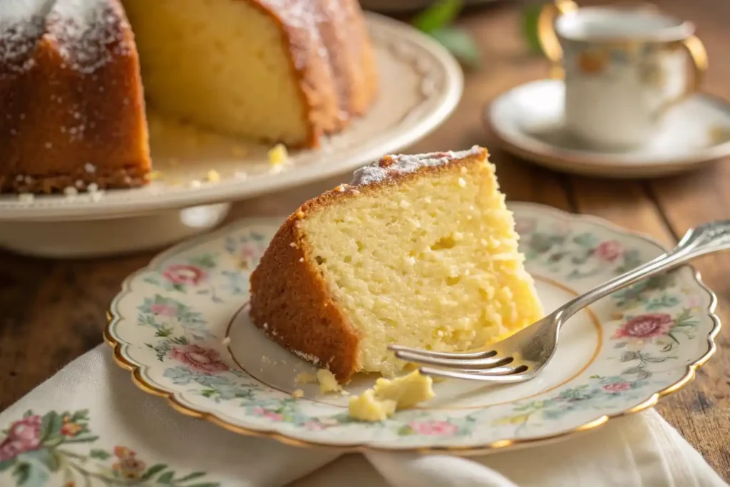 lemon pudding pound cake