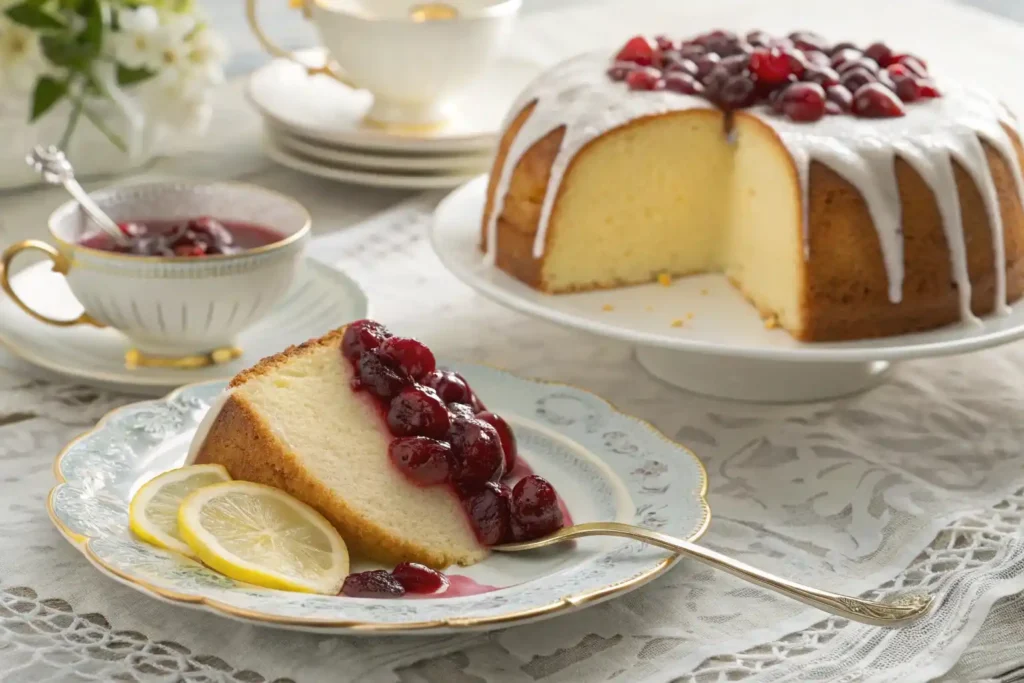 sour cream lemon pound cake