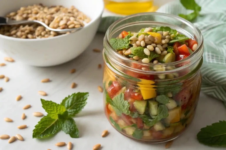 anti-inflammatory farro salad