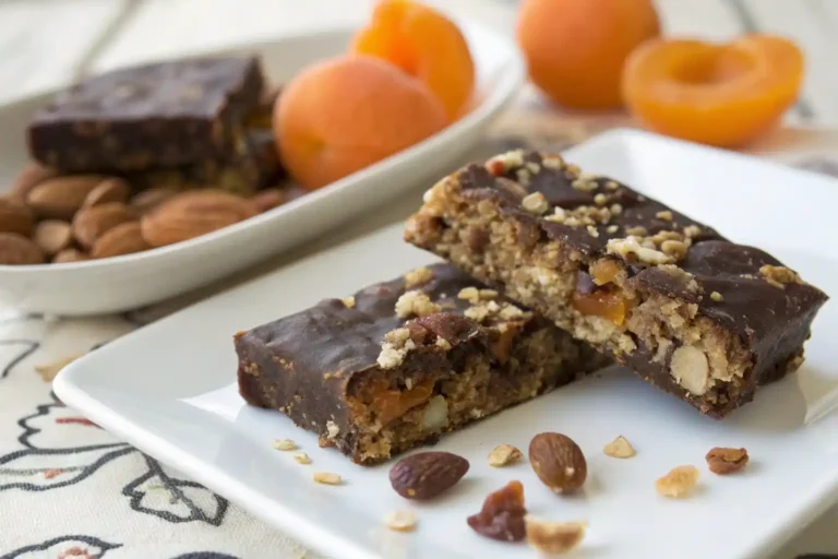 apricot and chocolate bars