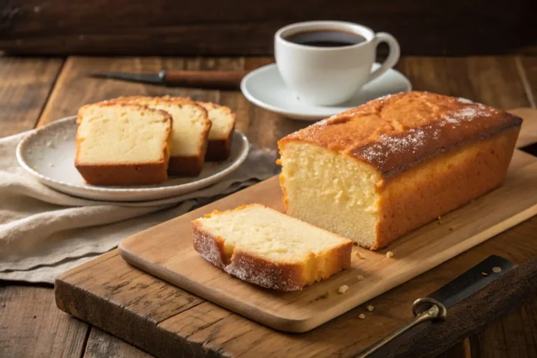 old-fashioned lemon pound cake