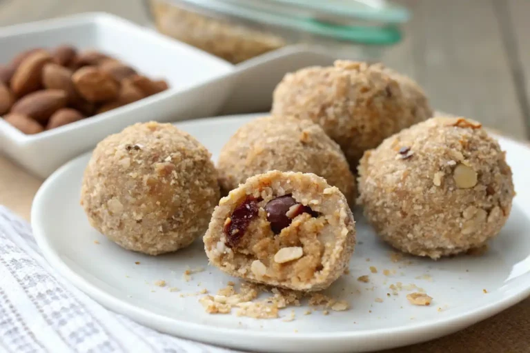 peanut and coconut balls