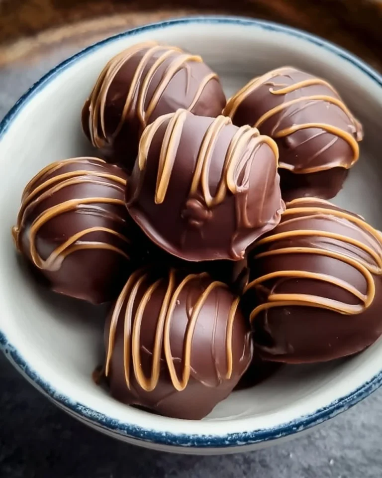 Scrumptious Peanut Butter Chocolate Fat Bombs ready to enjoy, low-carb snack.
