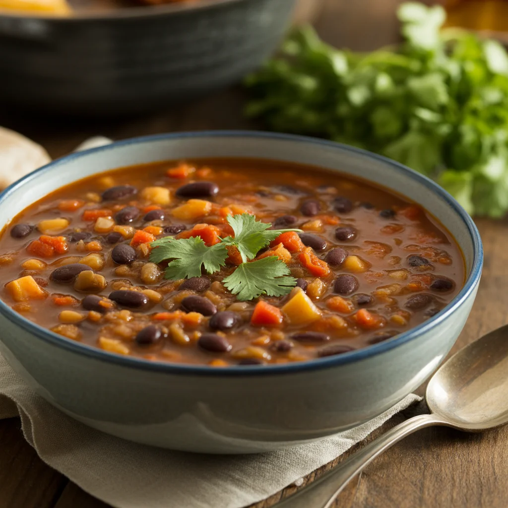 Black Bean and Pumpkin Chili Recipe