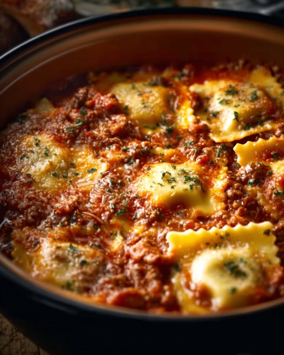 Crockpot Ravioli Lasagna: A Hands-Off, Flavor-Packed Comfort Food Masterpiece