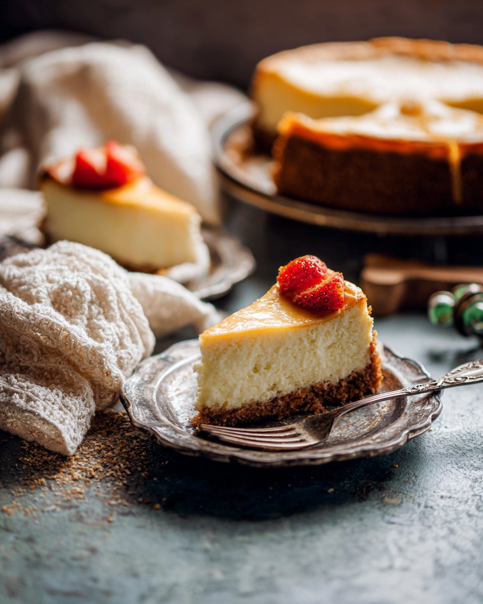 Creamy Small Batch Cheesecake