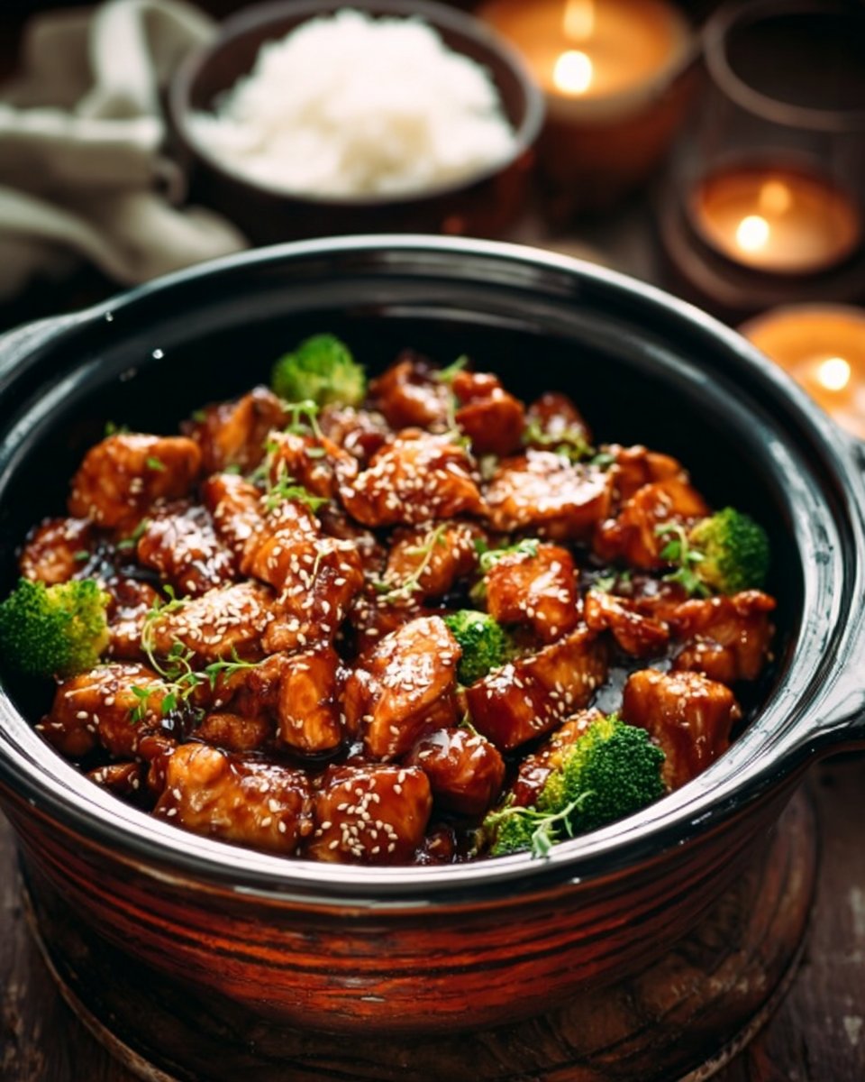 Dump and Go Crockpot Teriyaki Chicken
