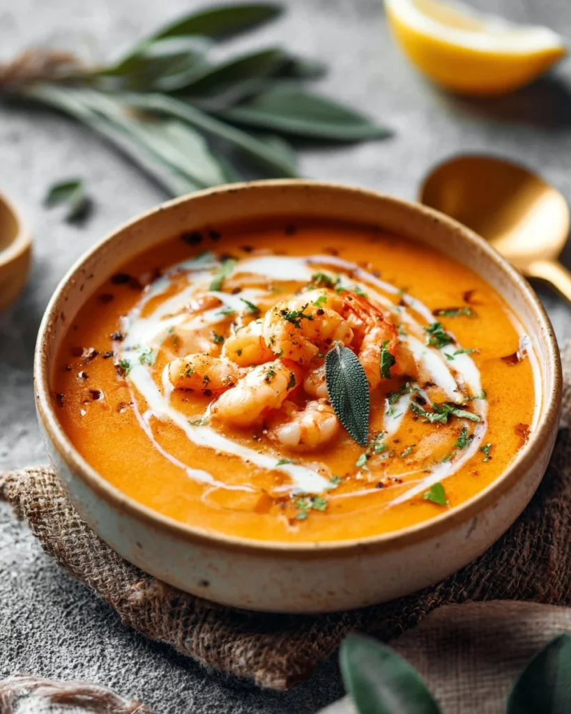 Bowl of easy shrimp curry with vibrant spices and ingredients.