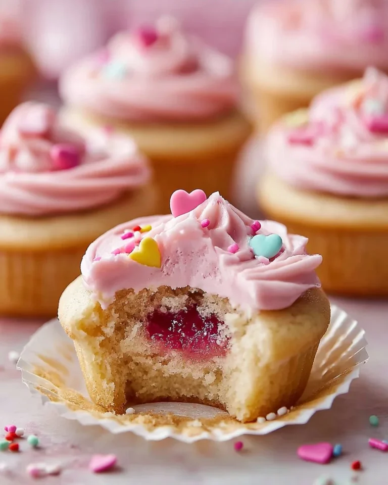 Elegant strawberry sugar cookie cups arranged on a plate