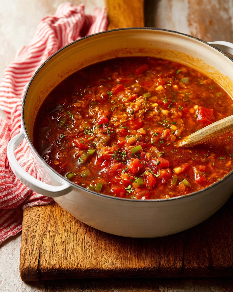 Stuffed Pepper Soup