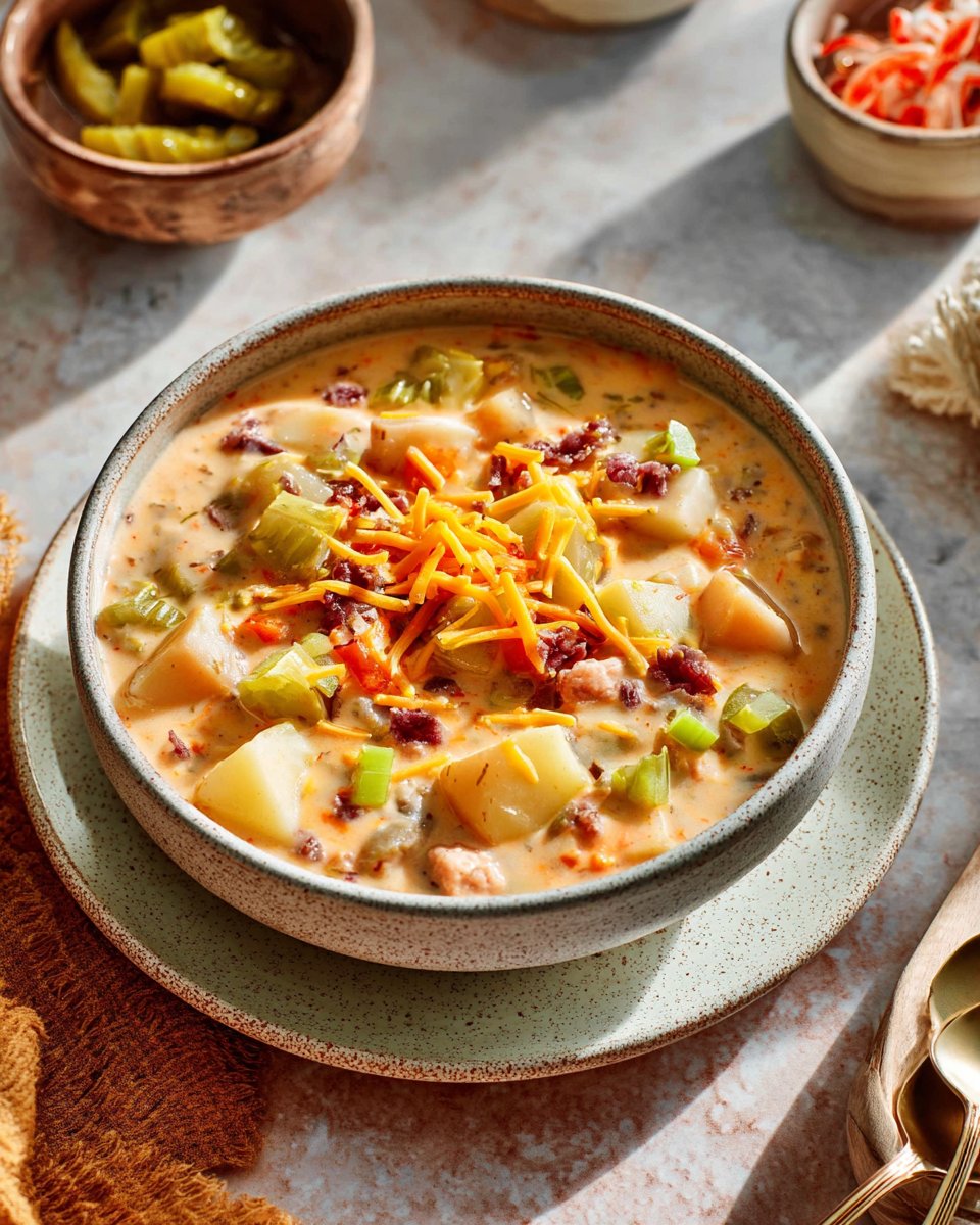 Cheeseburger Soup
