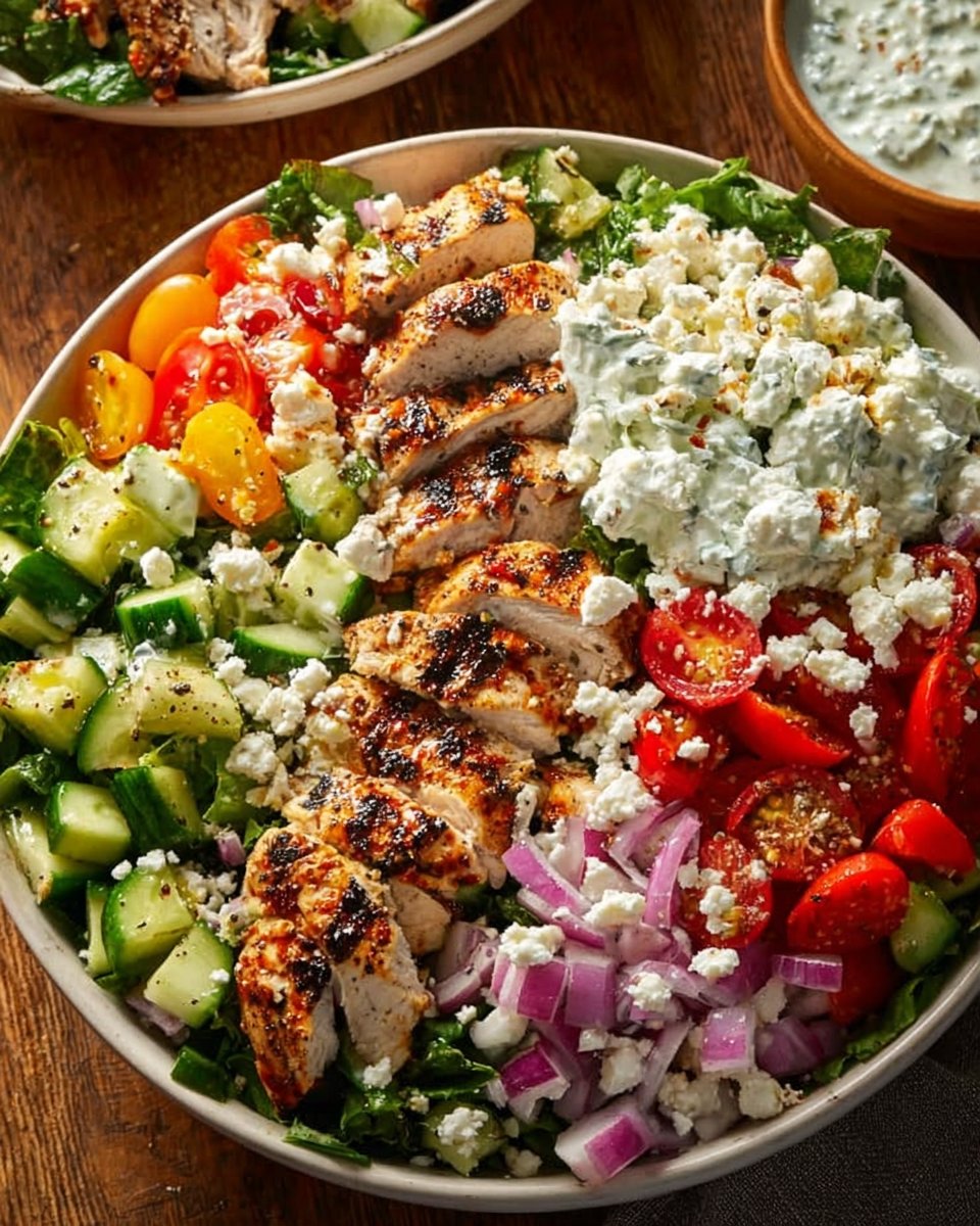 Greek Chicken Bowls