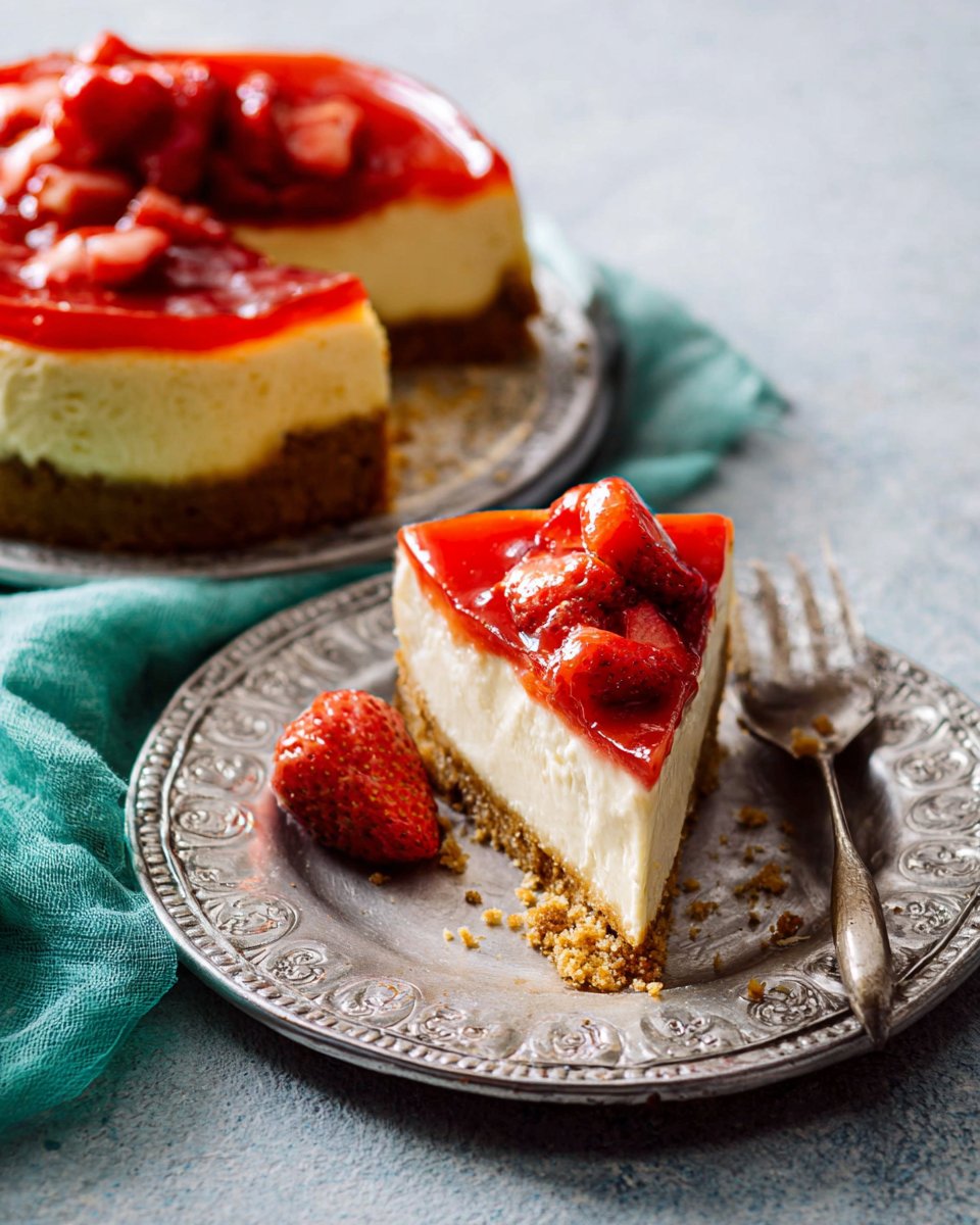 Creamy Small Batch Cheesecake