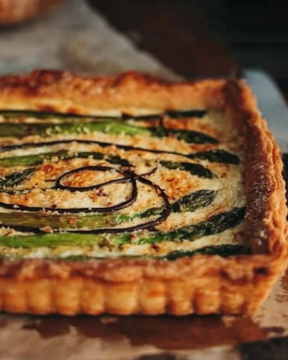 Asparagus Gruyere Tart