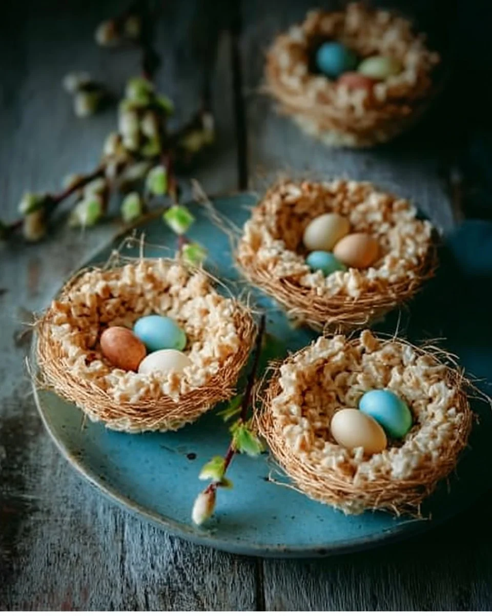 Birds Nest Easter Desserts