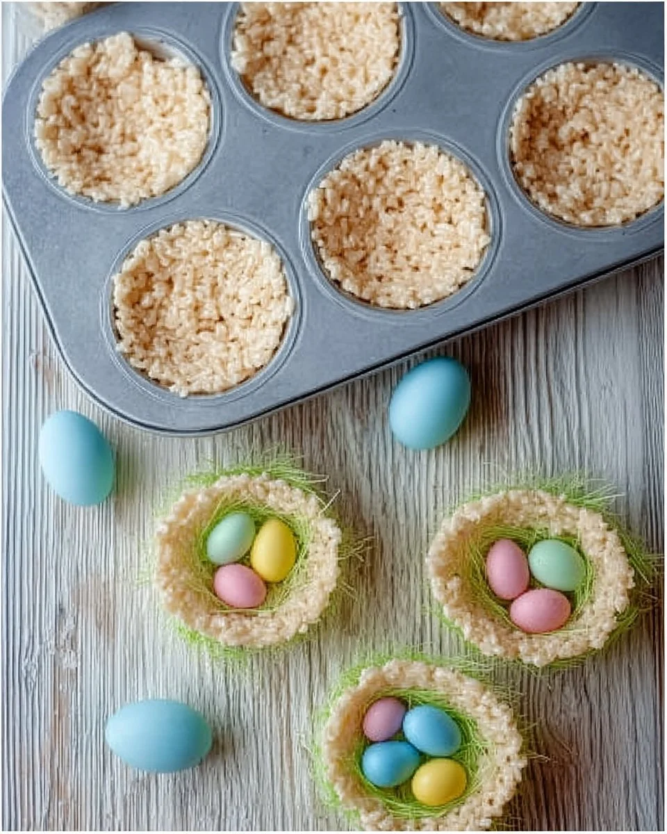 Birds Nest Easter Desserts