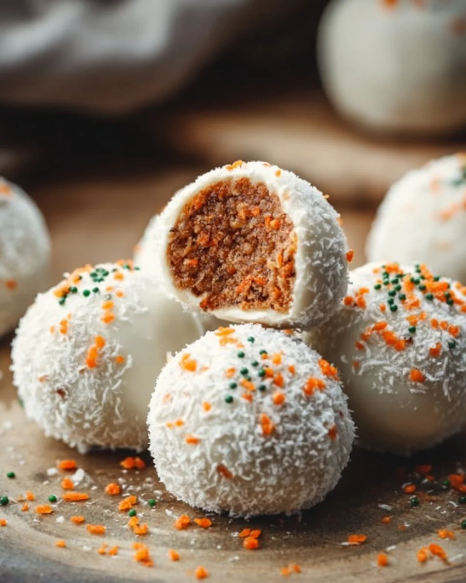 Carrot Cake Truffles
