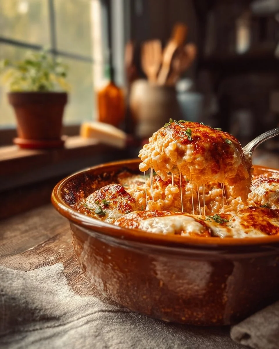 Cottage Cheese Chicken Parm Bowl