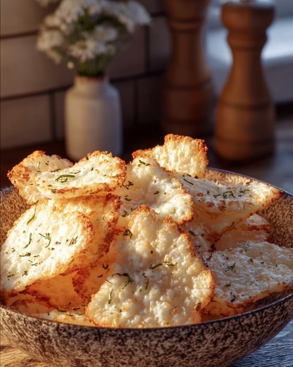 Cottage Cheese Chips