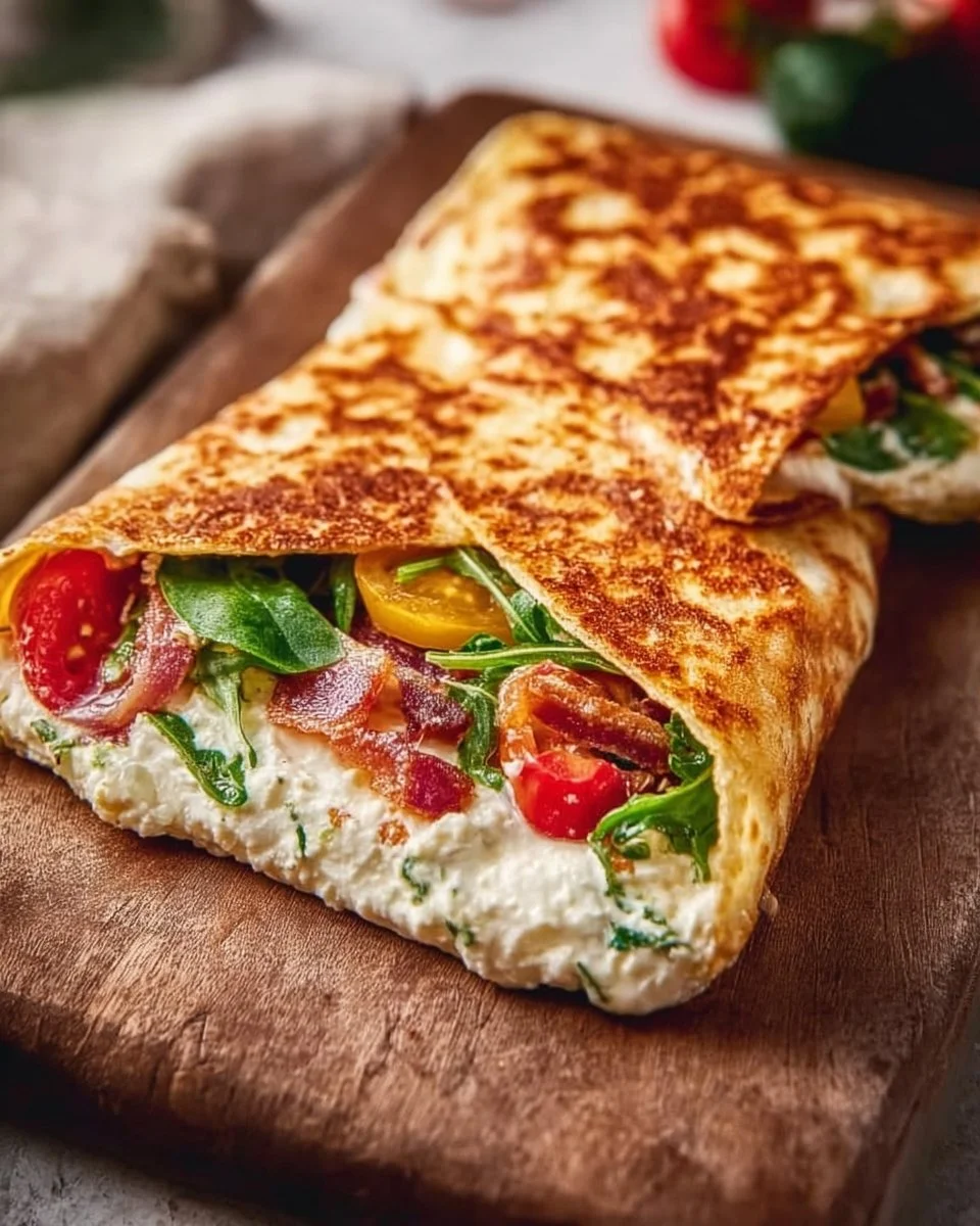 Cottage Cheese Wraps