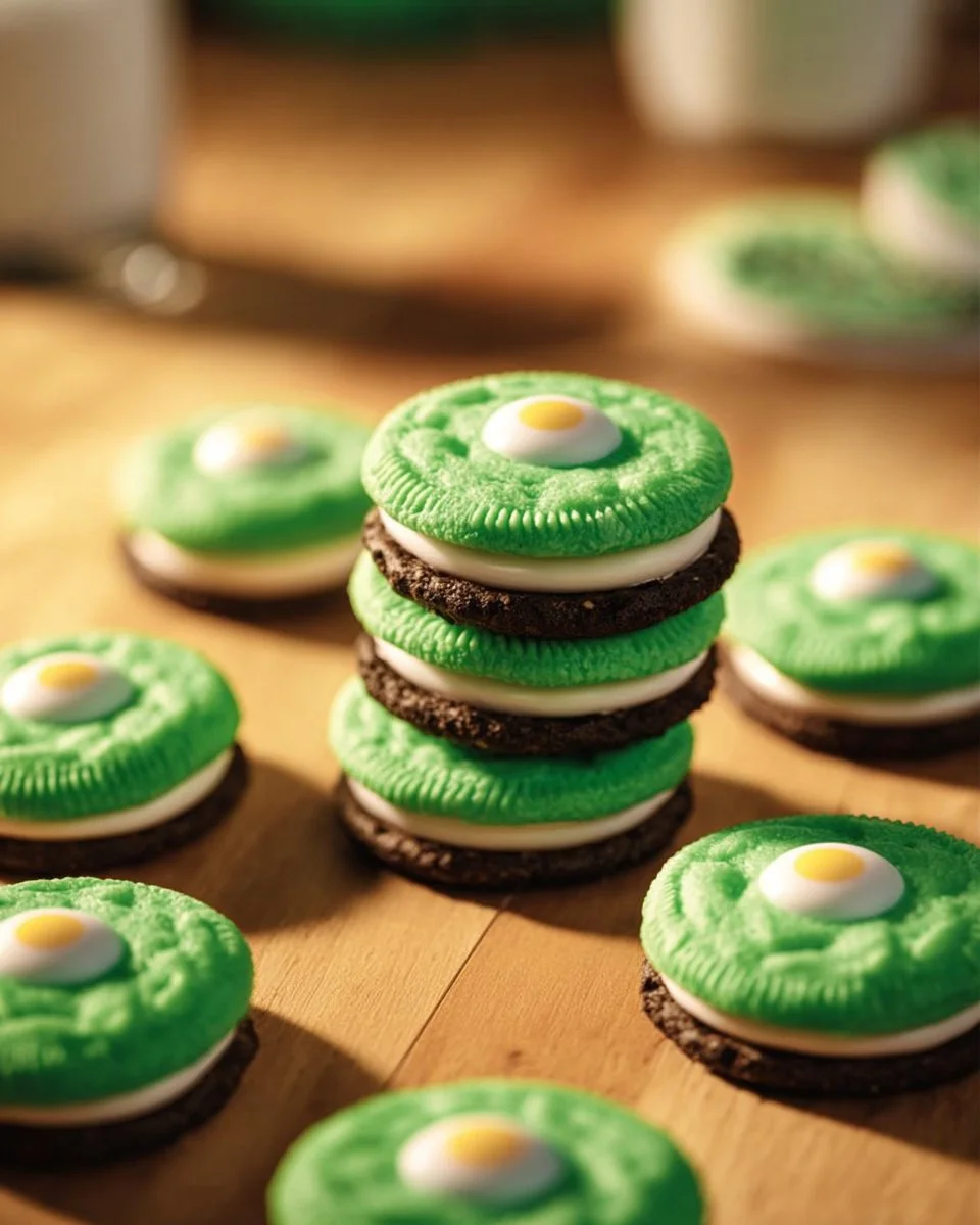 Dr. Seuss Green Eggs and Ham Oreos