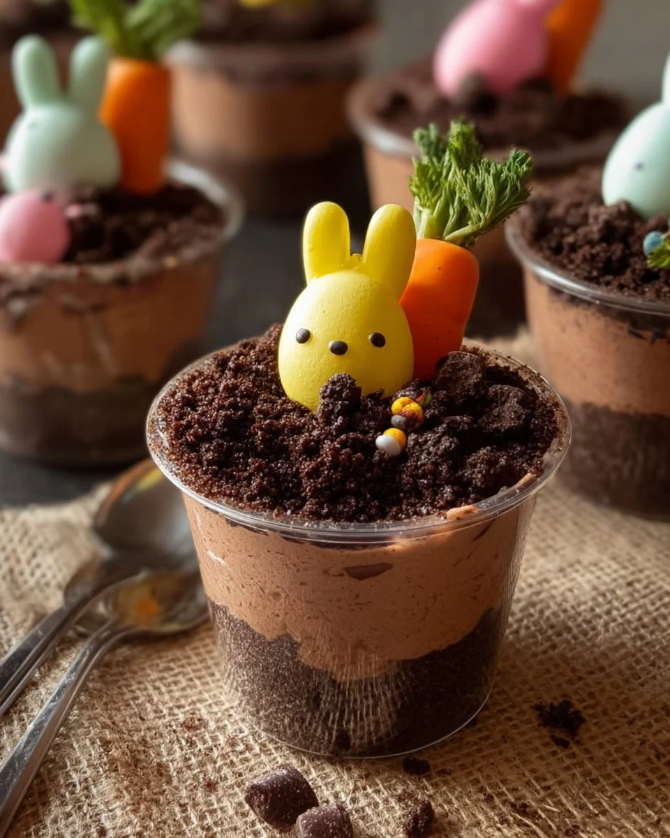 Easter Dirt Cups