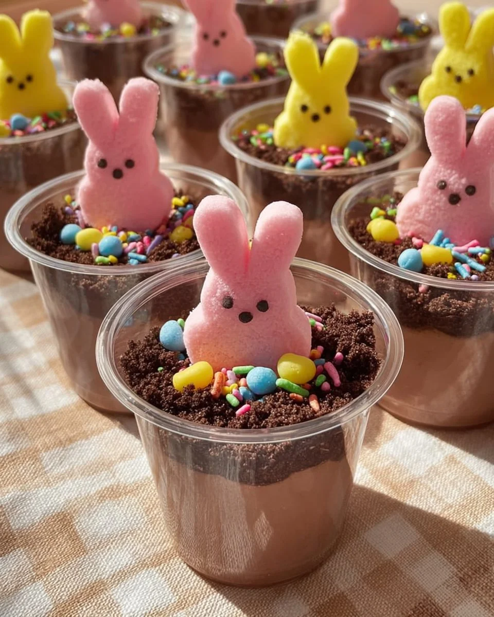 Easter Dirt Cups