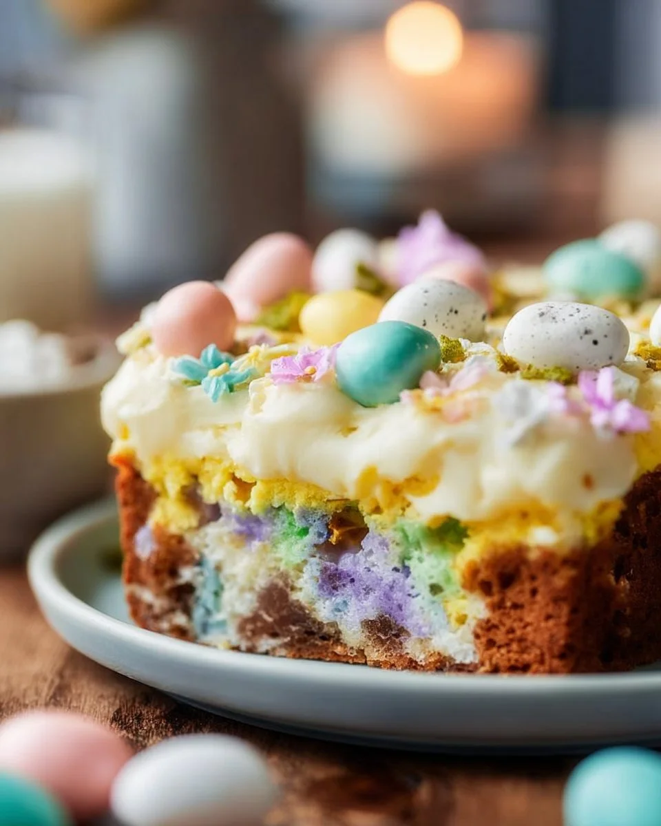 Easter Poke Cake