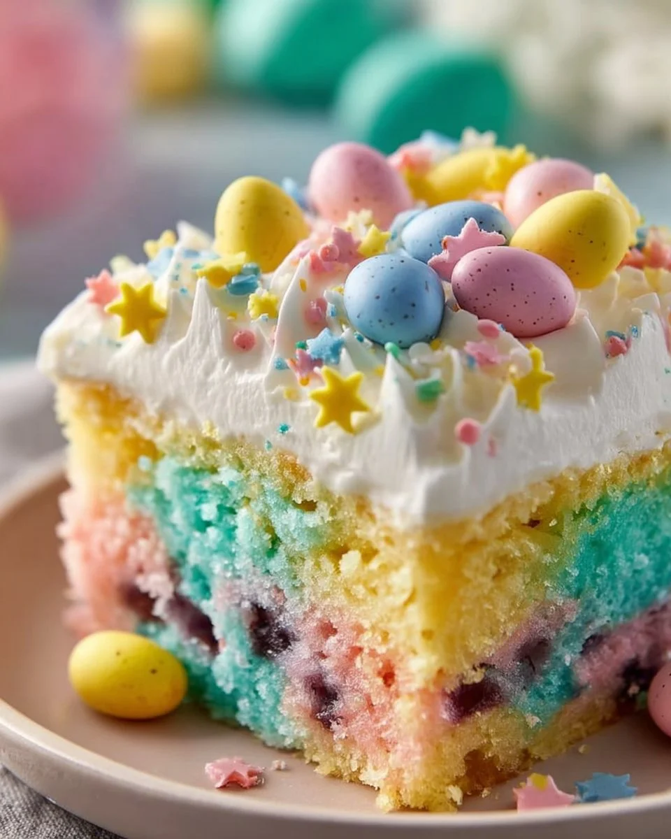 Easter Poke Cake