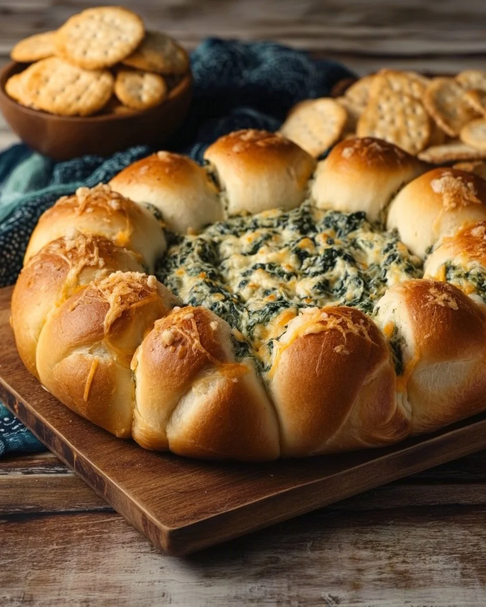Festive Easter Bunny Spinach Dip