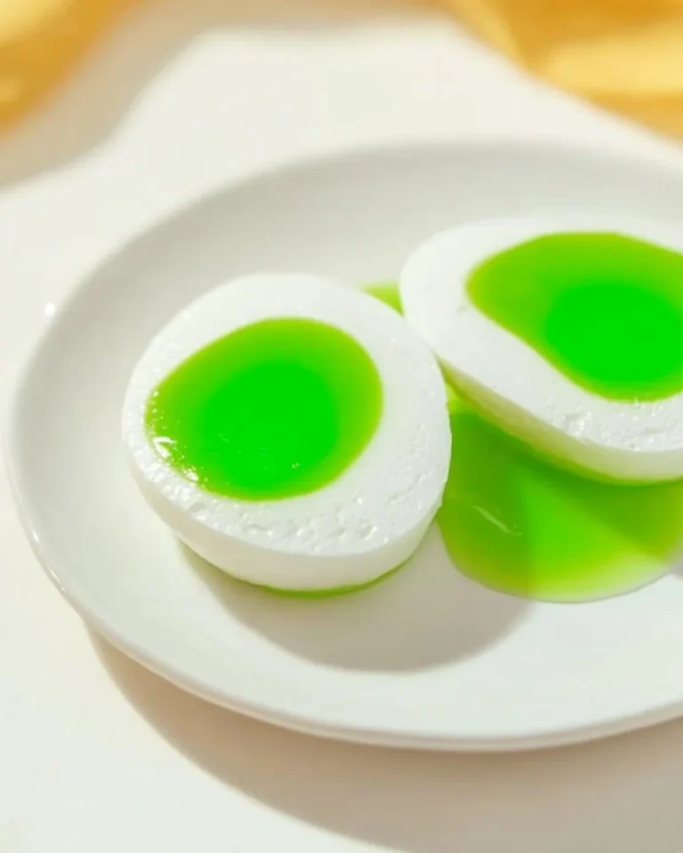 Colorful green eggs slime in a bowl, perfect for kids' DIY projects