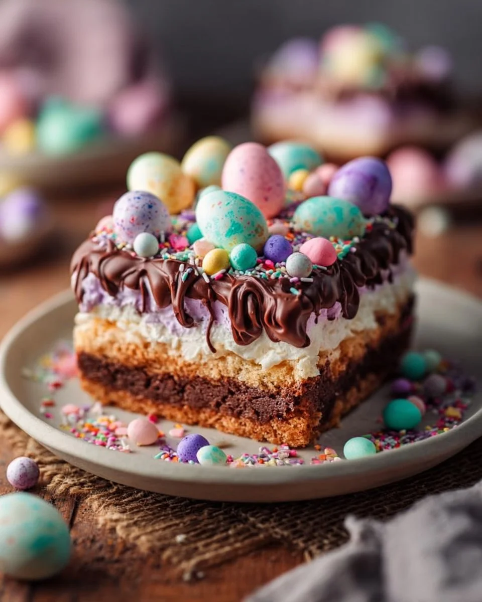 Hands down, this is the only cake my hubby will eat for Easter!