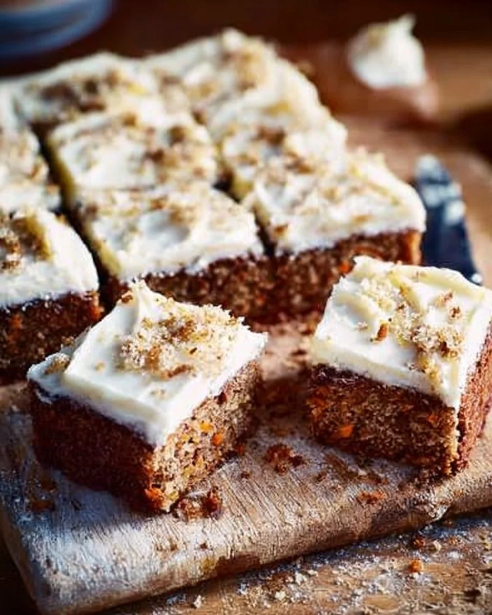 Martha's Carrot Cake Traybake Recipe | Waitrose & Partners
