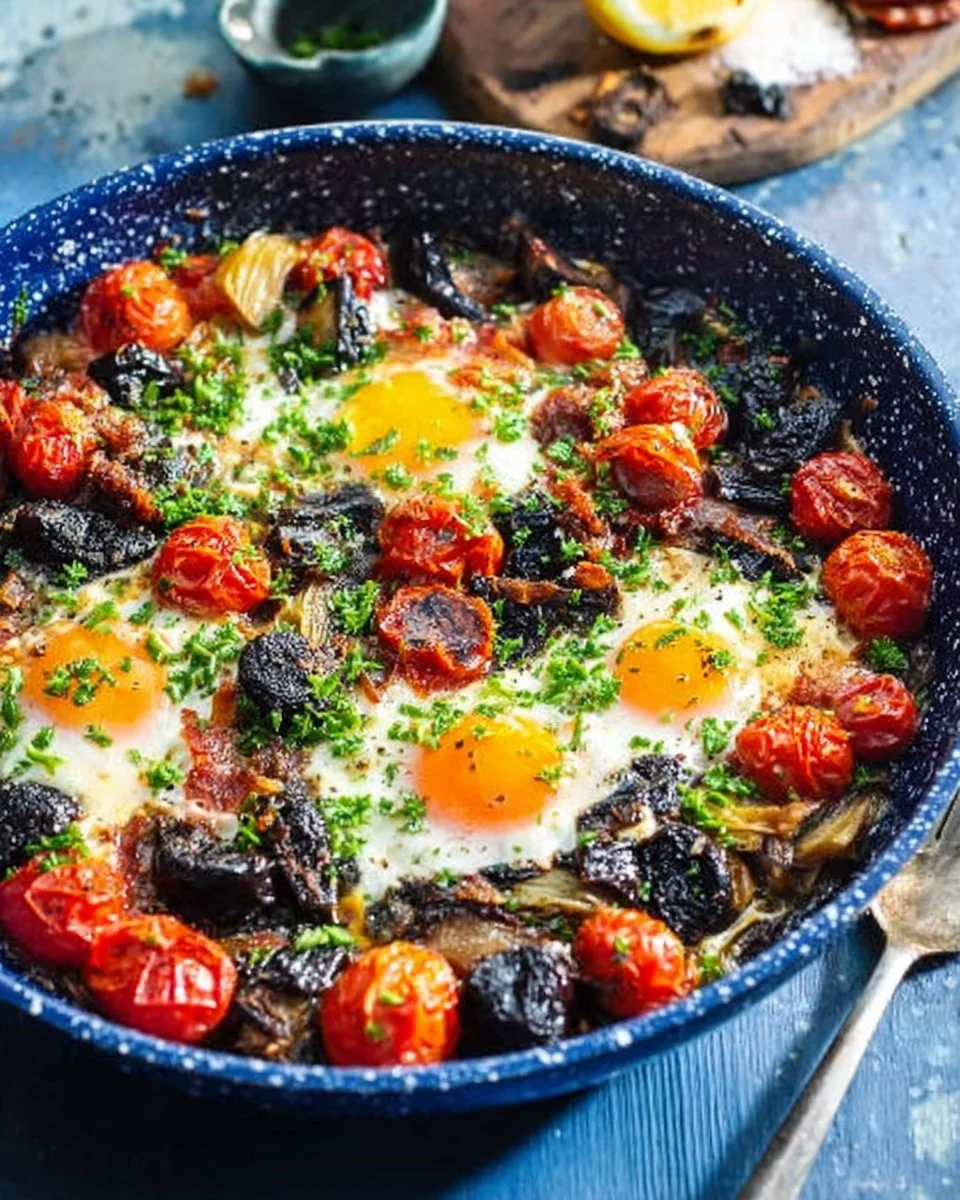 Martha's Full English With Baked Eggs Recipe | Waitrose & Partners