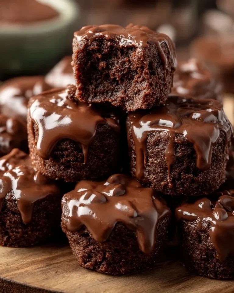 No-bake cottage cheese brownie batter protein bites ready to enjoy