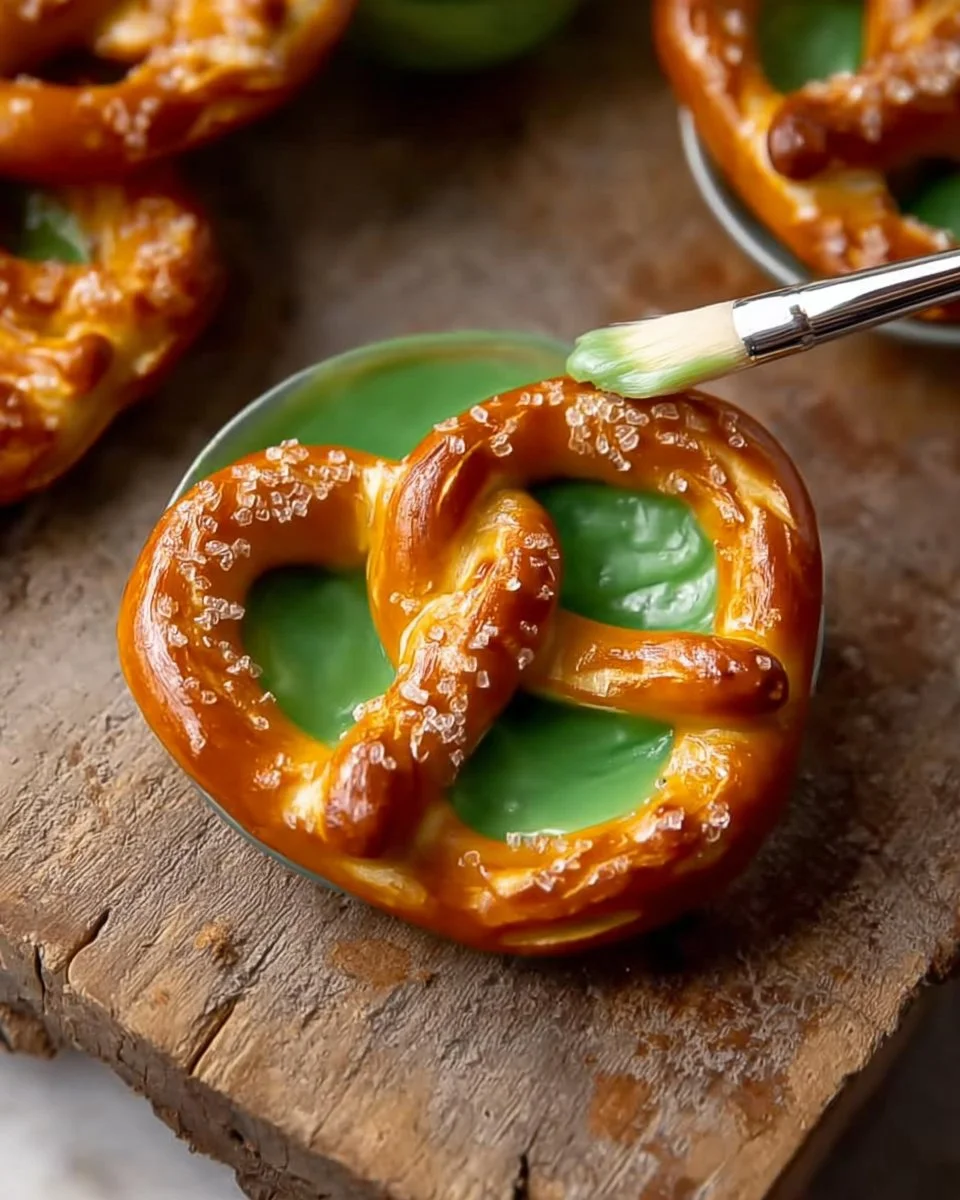 Shamrock Pretzels