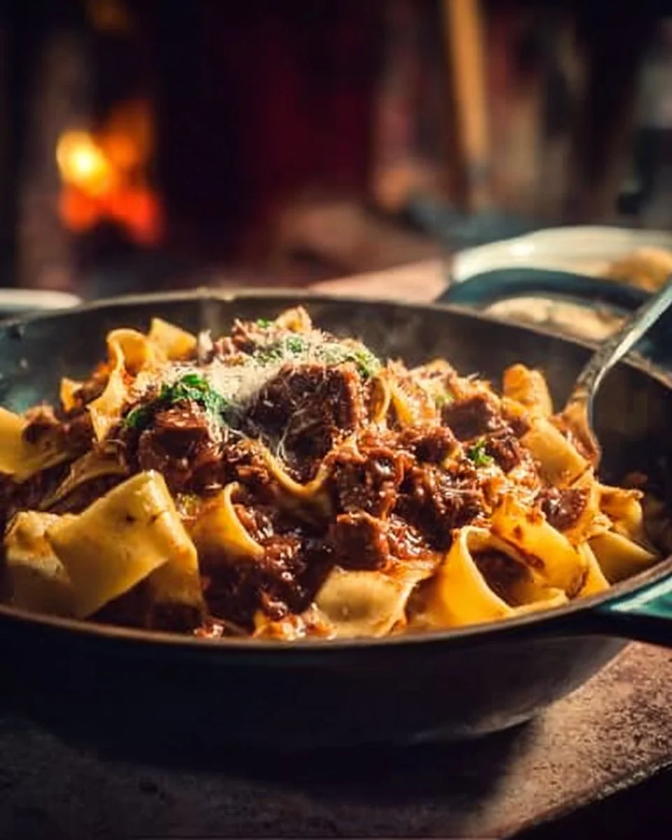 Spiced Lamb Ragu with Pappardelle