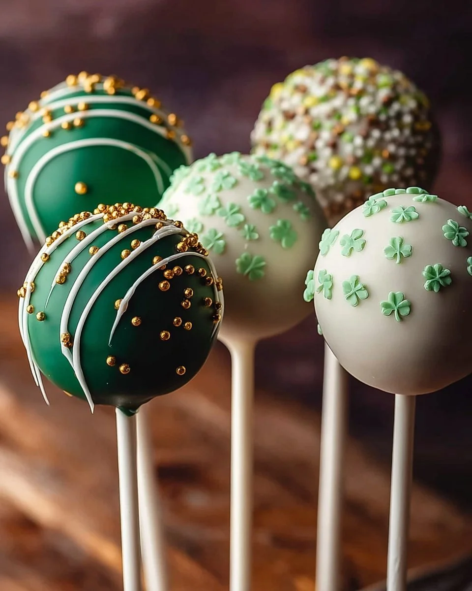 St. Patrick's Day Cake Pops