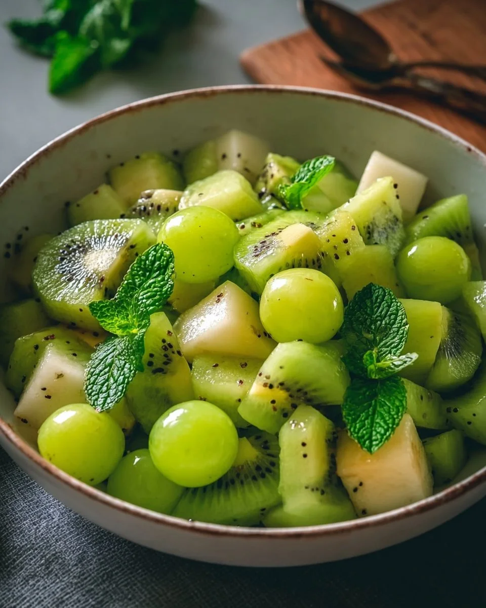 St. Patrick’s Day Green Fruit Salad