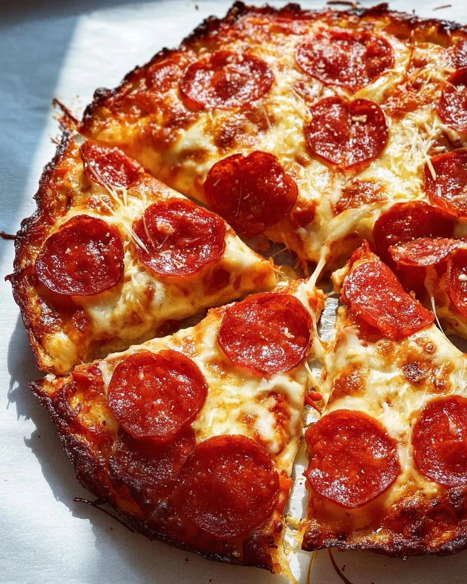 Viral Cottage Cheese Flatbread Pizza