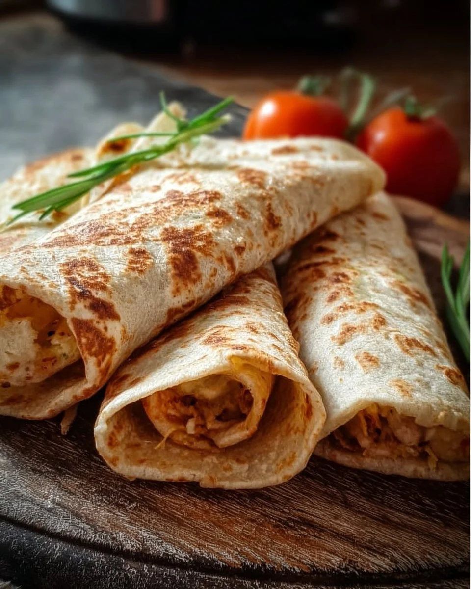 3 Ingredient Gluten Free Wraps