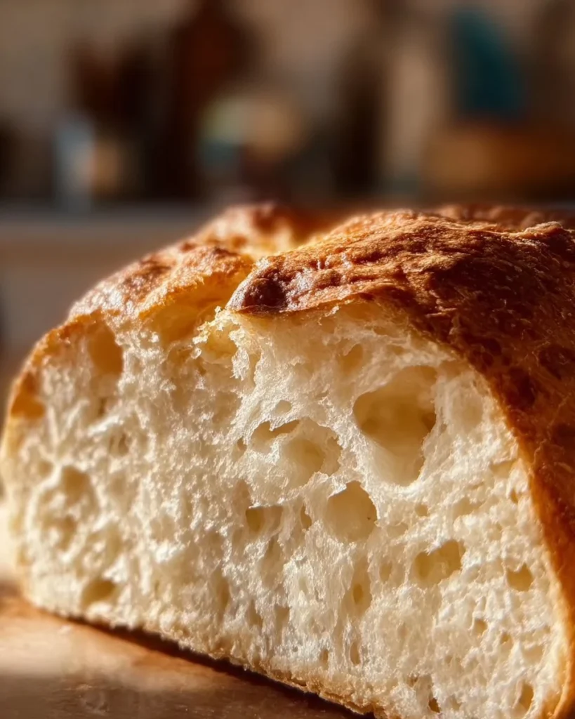 Freshly baked zero carb yogurt bread for healthy snacking options