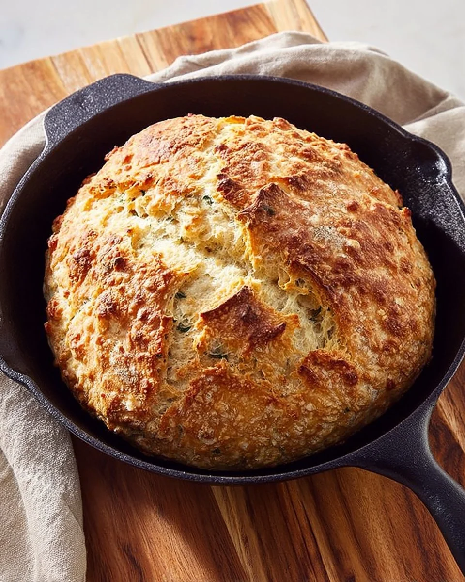 Easy Cheddar & Herb Irish Soda Bread