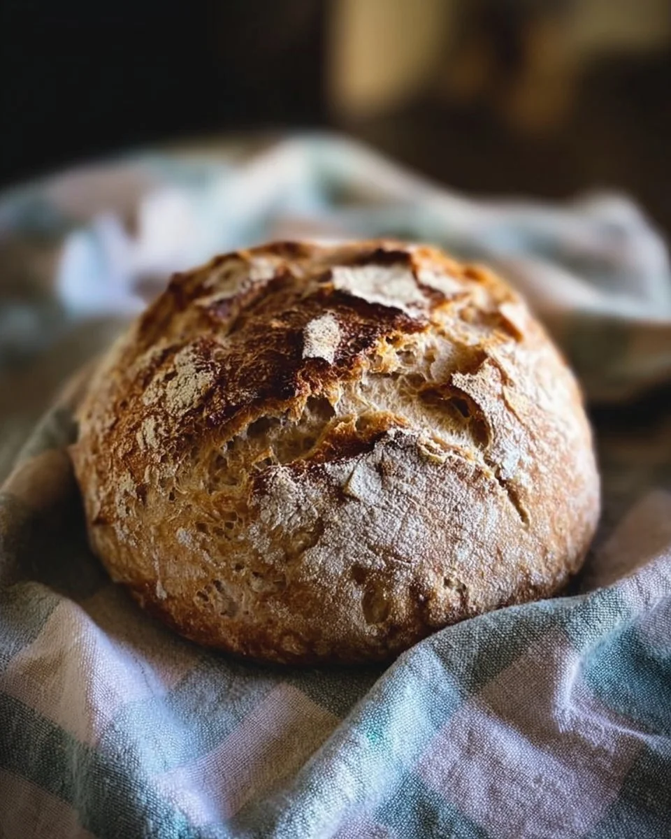 Easy No-Knead Artisan Bread