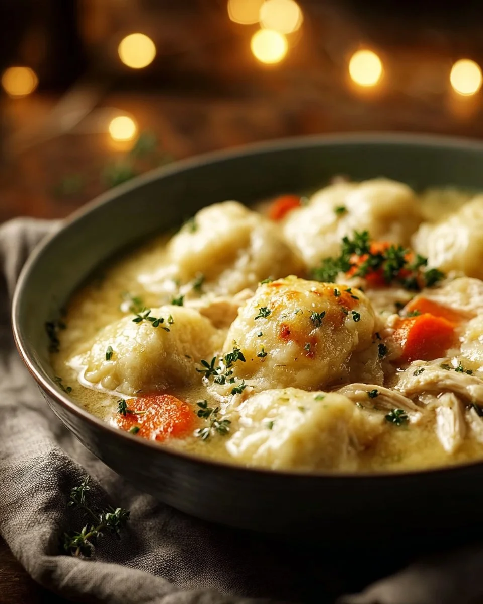 Gluten-Free Chicken & Dumplings