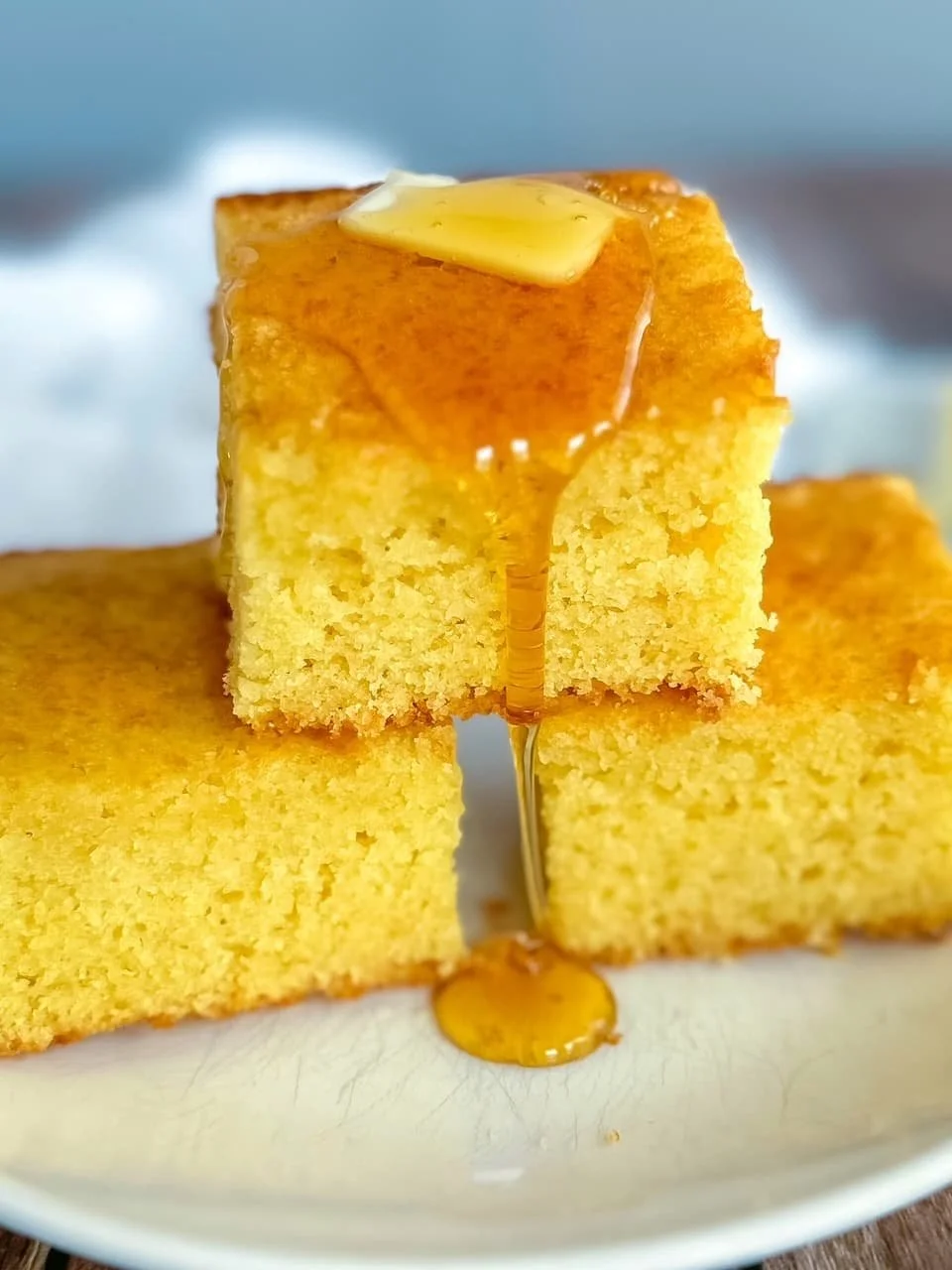 Homemade Sweet Honey Cornbread