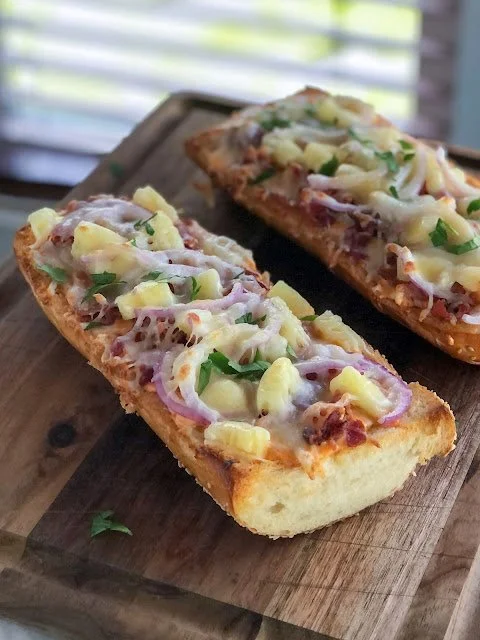 Quick French Bread Pizzas