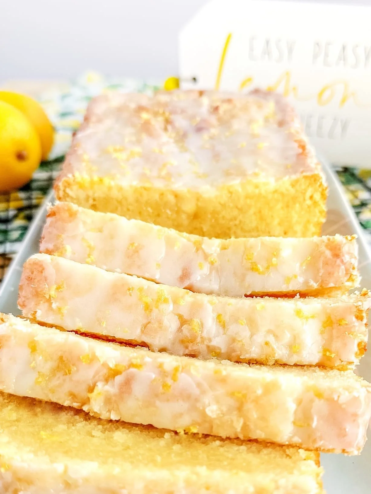 Sweet & Moist Lemon Loaf Recipe