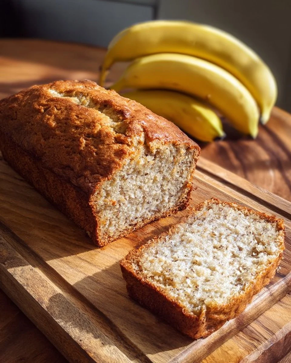 The Best Moist Banana Bread